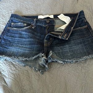 Ambercrombie and Fitch denim shorts size 8